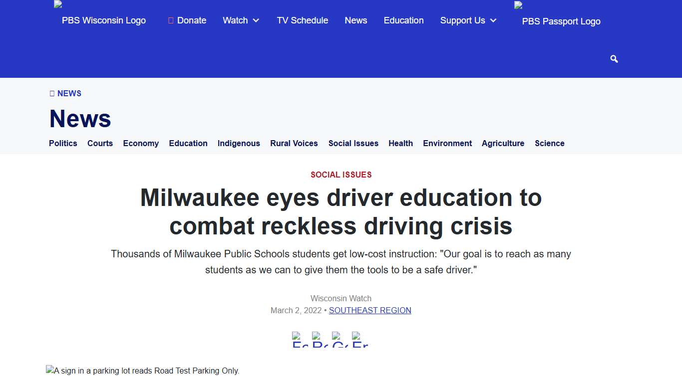 Milwaukee eyes driver education to combat reckless driving crisis
