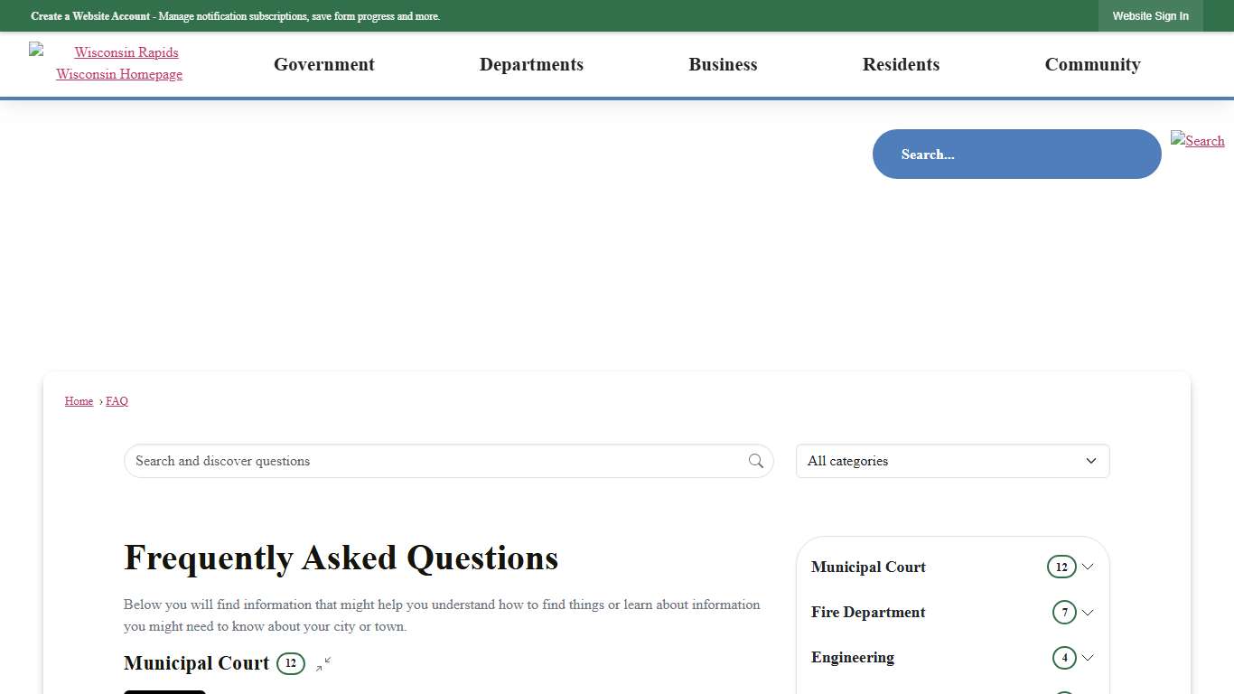 Frequently Asked Questions - CivicPlus.CMS.FAQ